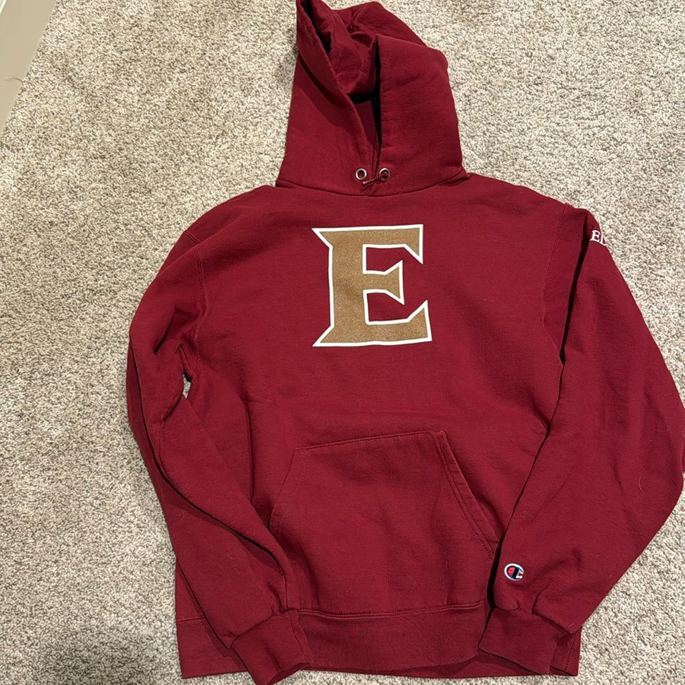 Champion brand Elon University sweatshirt size M unisex (men’s sizing)